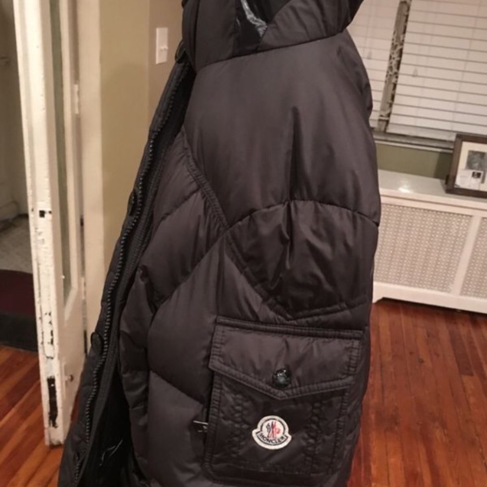 Men’s Monclear coat, Size 3, Black